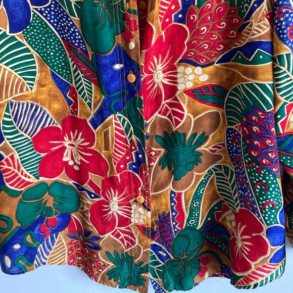 FraNces Paris Washable 100% Silk Shirt M - Picture 10 of 14